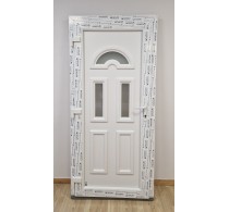 Temze 3 Gealan S8000 Műanyag Bejárati Ajtó 95x203